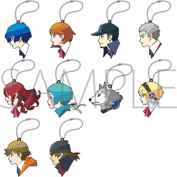 ペルソナ3 リロード ラバーキーホルダーコレクション: キャラグッズ