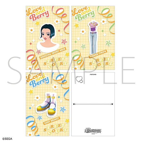 オシャレ魔女 ラブ and ベリー ポストカードセット／ストリートコート