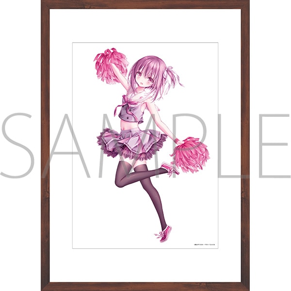 新品】ロウきゅーぶ 湊智花 複製原画【てぃんくる・蒼山サグ直筆サイン