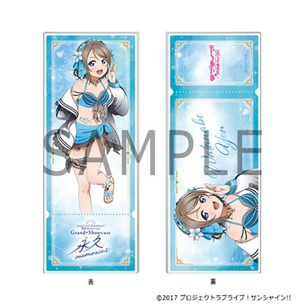 ラブライブ Aqours コミケ C107 限定 特典 コースター 渡辺曜 ラブ