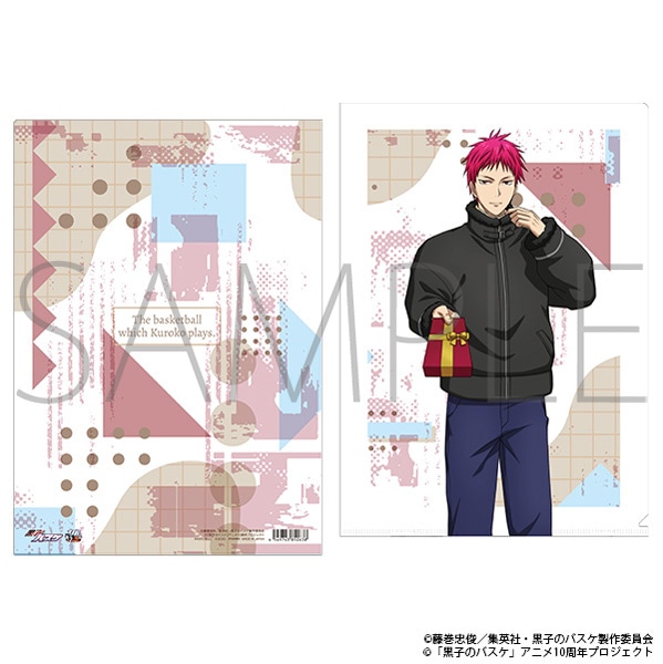黒バス ポスカ クリアファイル 赤司 黒子のバスケ 黒バス 赤司征十郎