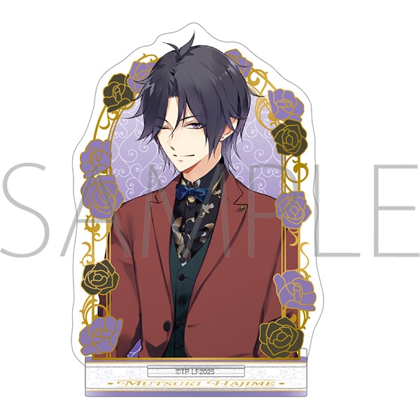 ツキウタ。 アクリルスタンド／Six Gravity／睦月 始／NOBLE FLOWERS