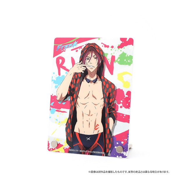 Free! 松岡凛 非売品 クリアしおり Free! 松岡凛 非売品 クリアしおり