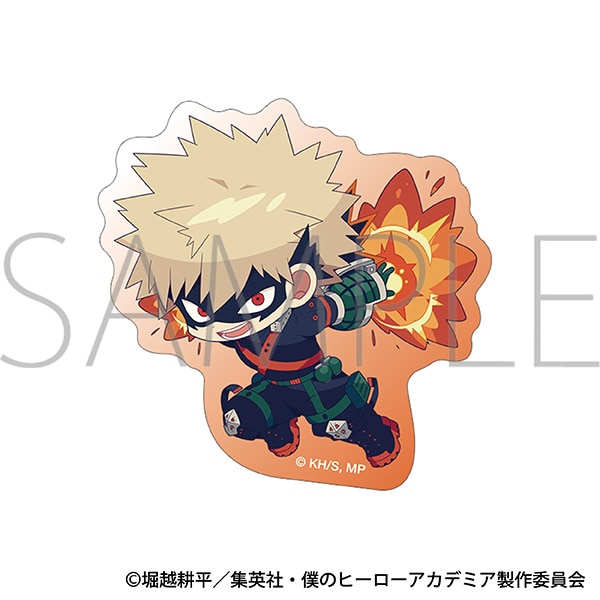 僕のヒーローアカデミア ヒロアカ 爆豪勝己 シール ステッカー 原作絵