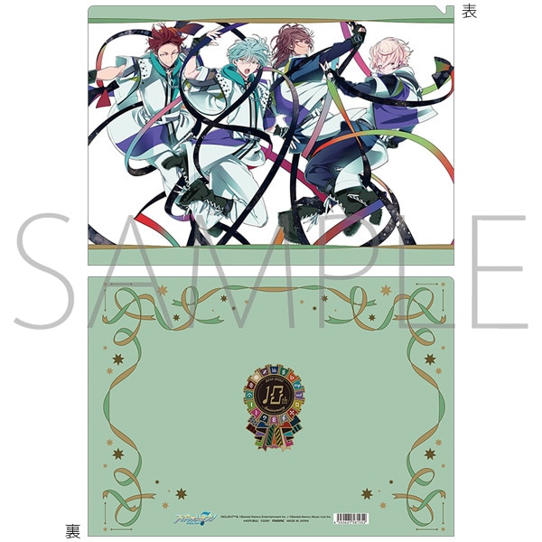 アイドリッシュセブン クリアファイル／ZOOL（B）10周年記念ビジュアル