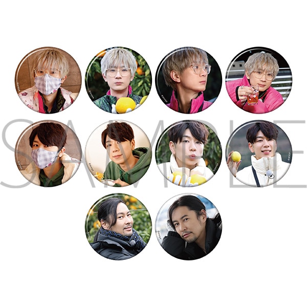 大王グループ 缶バッジ 俺癒 健僕 そま君 鳥セツ おしバカ 大王