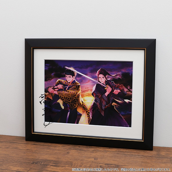 A3!展 東京会場 複製サイン入りキャラファイングラフ 複製原画 A3!展