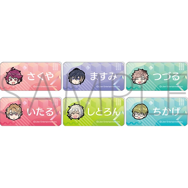 A3! お名前アクリルバッジコレクション 春組: キャラグッズ