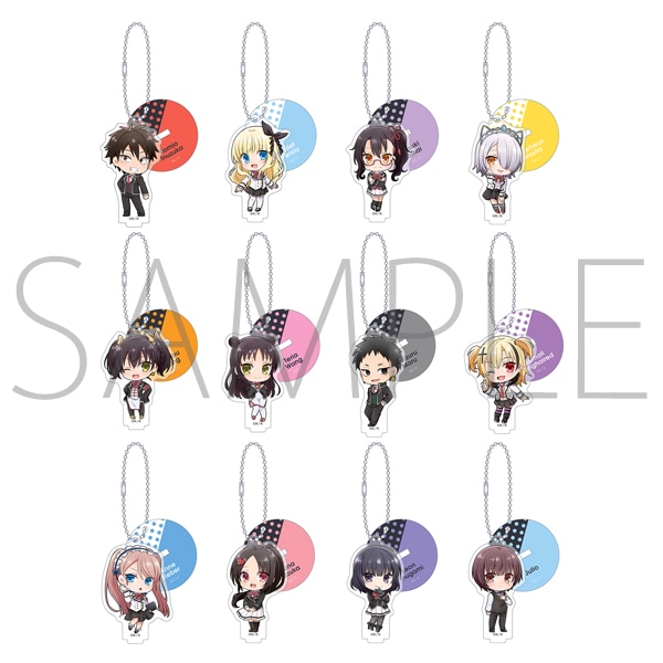 寄宿学校のジュリエット スタンド付きアクリルキーホルダー