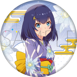 ワールドダイスター 缶バッジ 新妻 八恵: キャラグッズ｜ムービック