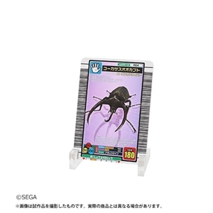 甲虫王者ムシキング アクリルカードスタンド ヘルクレスオオカブト