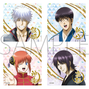 銀魂 缶バッジセット j-world 銀時 神楽 新八 土方 沖田 近藤 桂 銀魂