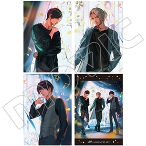 囚われのパルマ 缶バッジ 4周年記念イラスト アオイ: キャラグッズ