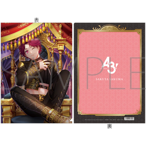 A3! クリアファイル／摂津万里 満開Feature(開花後): キャラグッズ