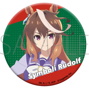 アニメ『ウマ娘 シンデレラグレイ』 グリッター缶バッジ／オグリ