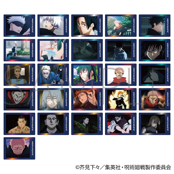 呪術廻戦 第2期 ぱしゃこれクリアVer.／第3弾: トレーディングカード