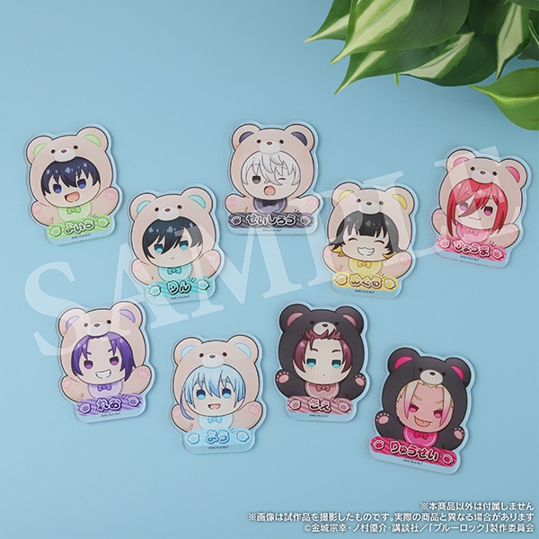 ブルーロック 糸師冴 冴 アクリルコースター プリンセスカフェ 【公式