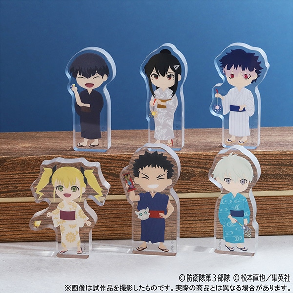 怪獣8号 ミニアクリルブロック／ちびキャラ浴衣Ver. 鳴海 弦: キャラ