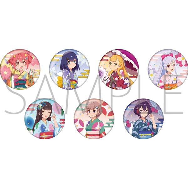 新妻八恵 ひまわり缶バッジ 新妻八恵 ひまわり缶バッジ にこ】 一二三