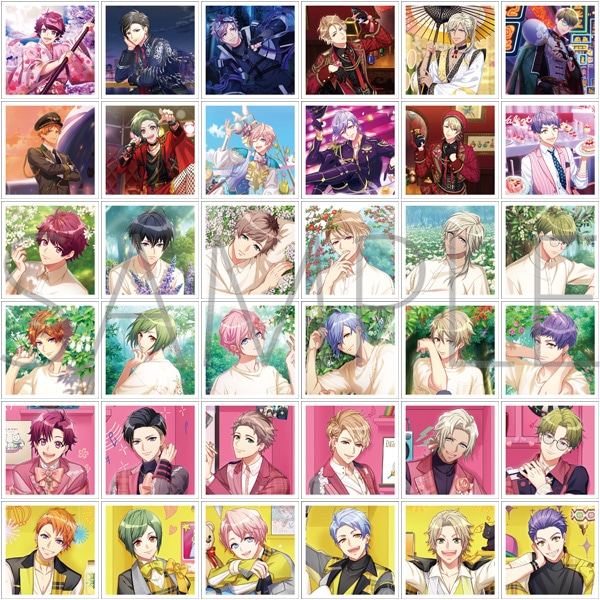 A3! ましコレ スクエアフォトコレクション Vol.7 春組＆夏組: キャラ