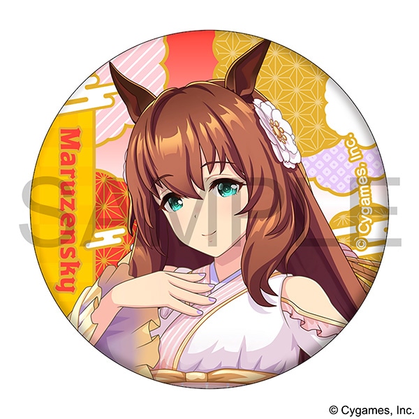 ウマ娘 プリティーダービー 和紙風缶バッジコレクション: キャラグッズ