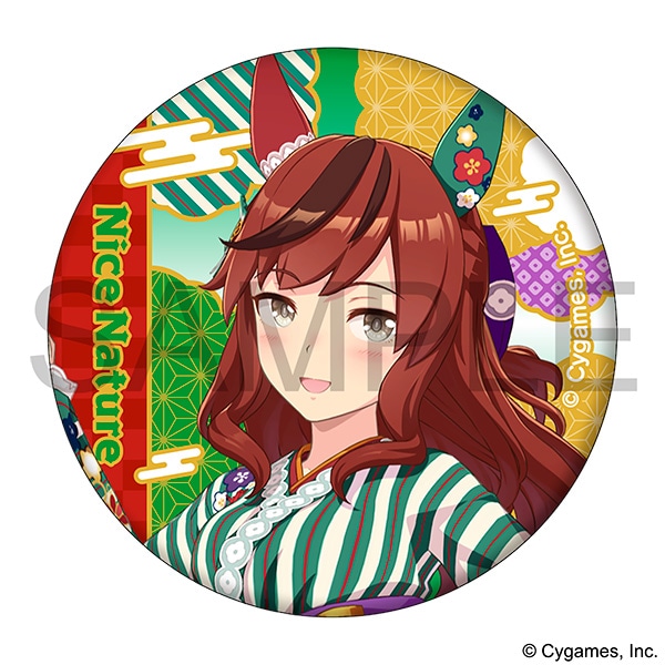 ウマ娘 プリティーダービー 和紙風缶バッジコレクション: キャラグッズ