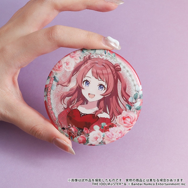 学園アイドルマスター グリッター缶バッジ／秦谷美鈴: キャラグッズ