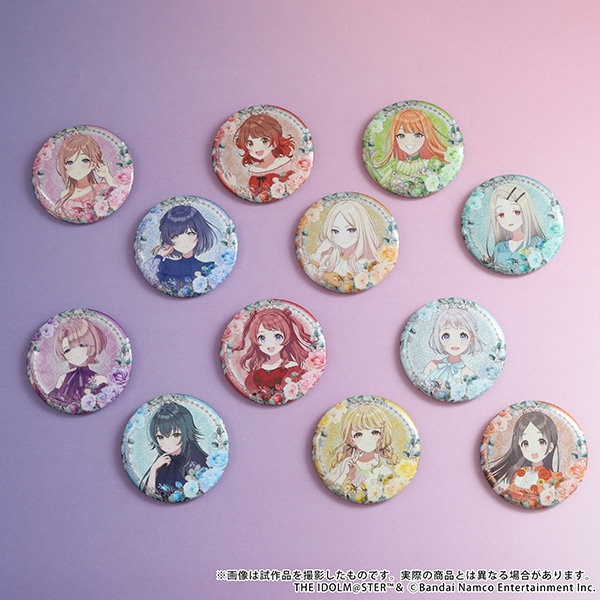 学園アイドルマスター グリッター缶バッジ／秦谷美鈴: キャラグッズ