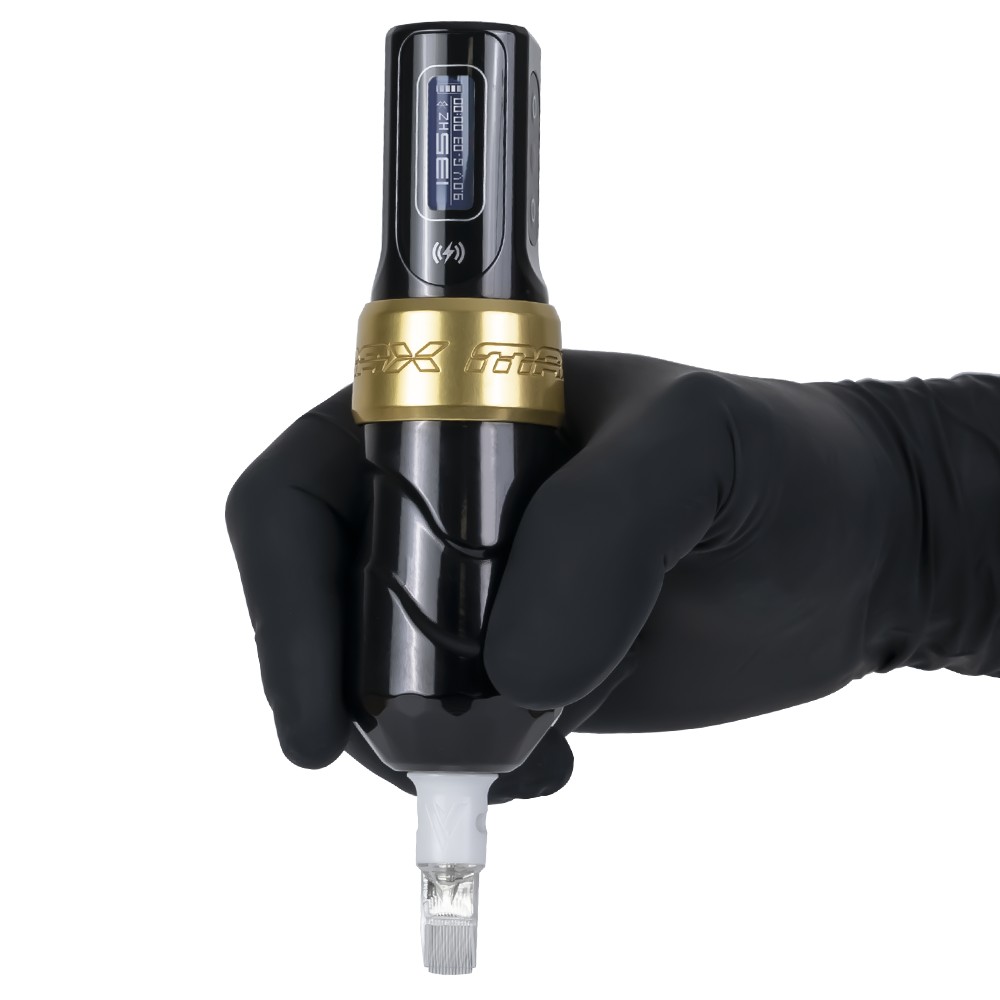 DHM TATTOO SUPPLY / FK IRONS FLUX MAX WIRELESS TATTOO MACHINE WITH