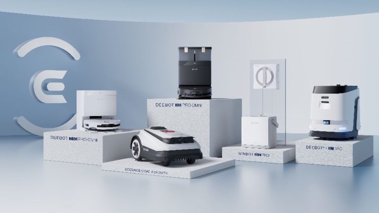 CES2025】OZMOローラー技術を搭載したエコバックスのロボット掃除機