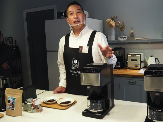 新品未使用レコルトコーン式全自動コーヒーメーカー(外箱一部破れあり)