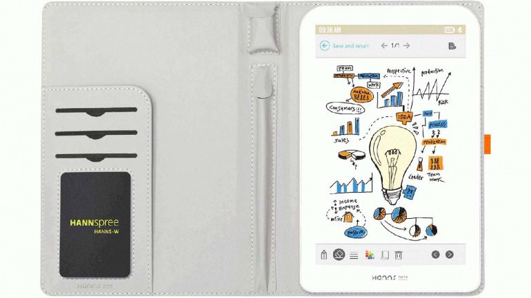 ひらめいたらすぐにメモ！1秒で起動する便利な8インチデジタルノート