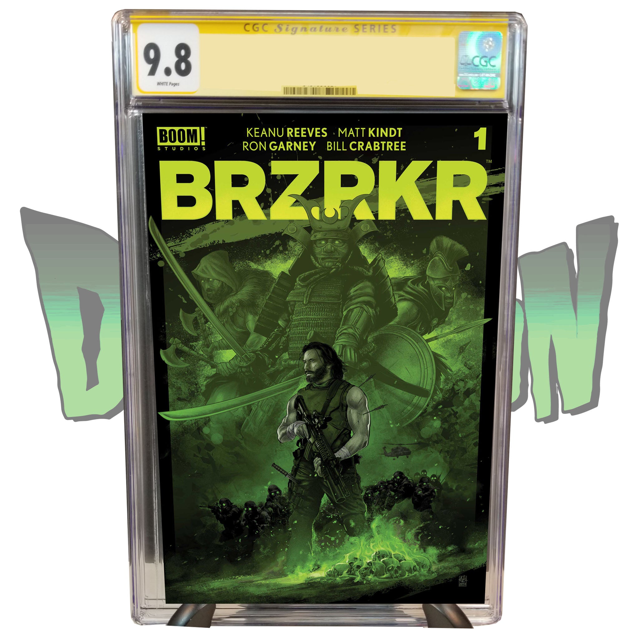 アメコミリーフ BRZRKR #1 CGC 9.8 BRZRKR #1 - Keanu Reeves - Boom