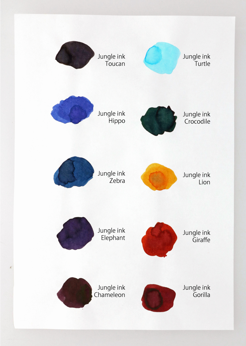 ミニボトルインクジャングルインク - MONTEVERDE-モンテベルデ