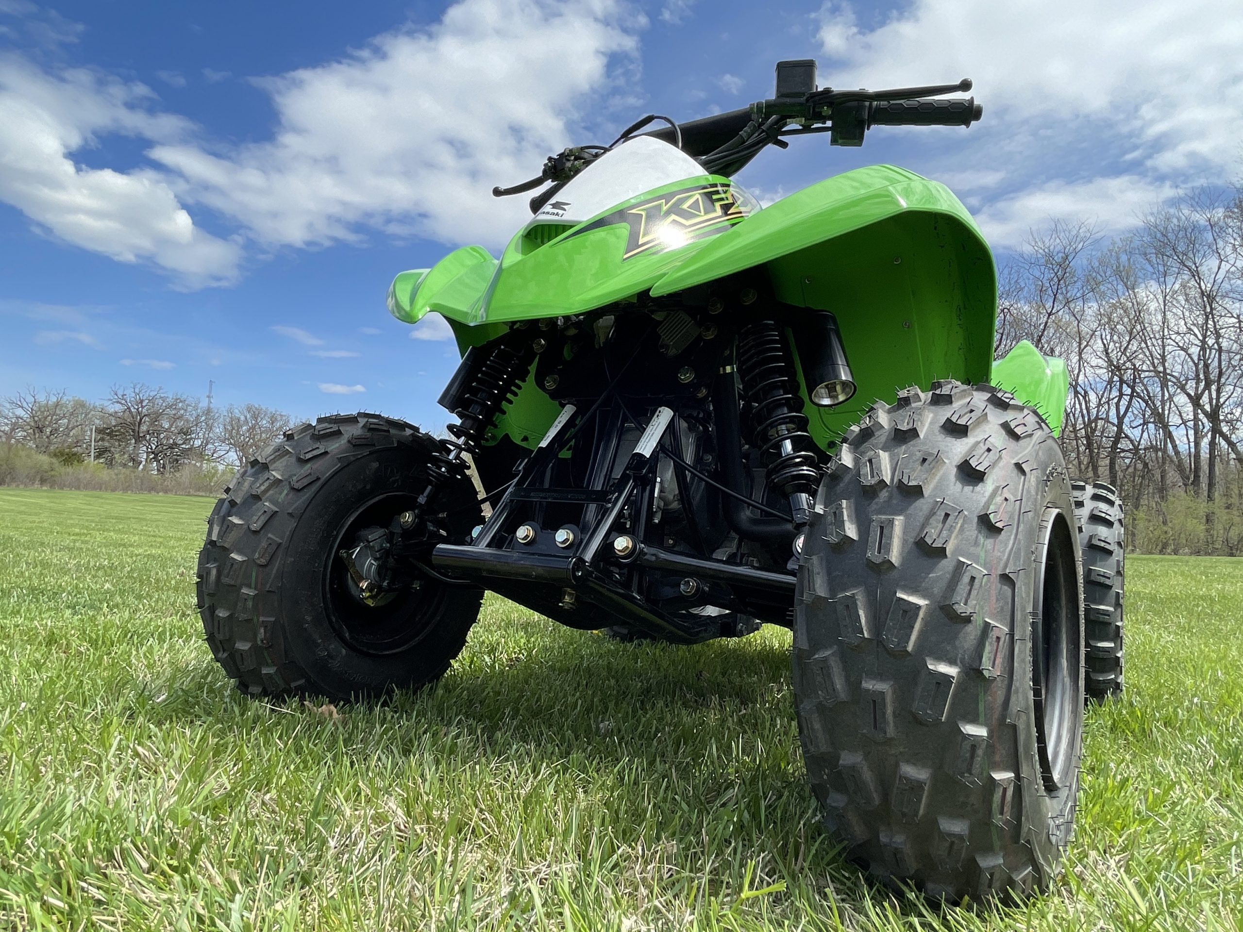 Kawasaki KFX 90/50 ATV Widening and Shock Conversion Kit (all