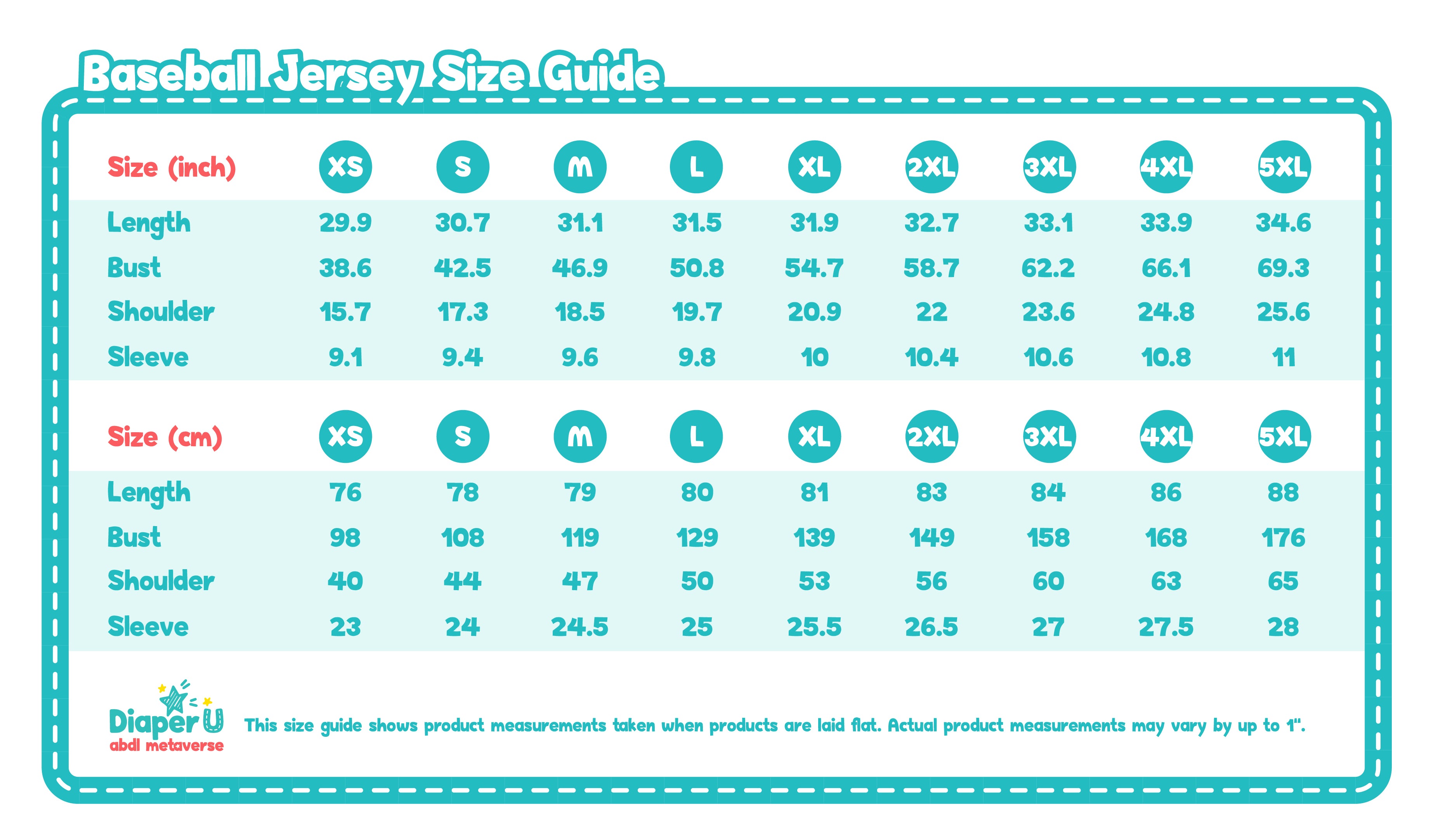 ABDL Adult Baby Little Baby Short Sleeve Baseball Jersey - Red