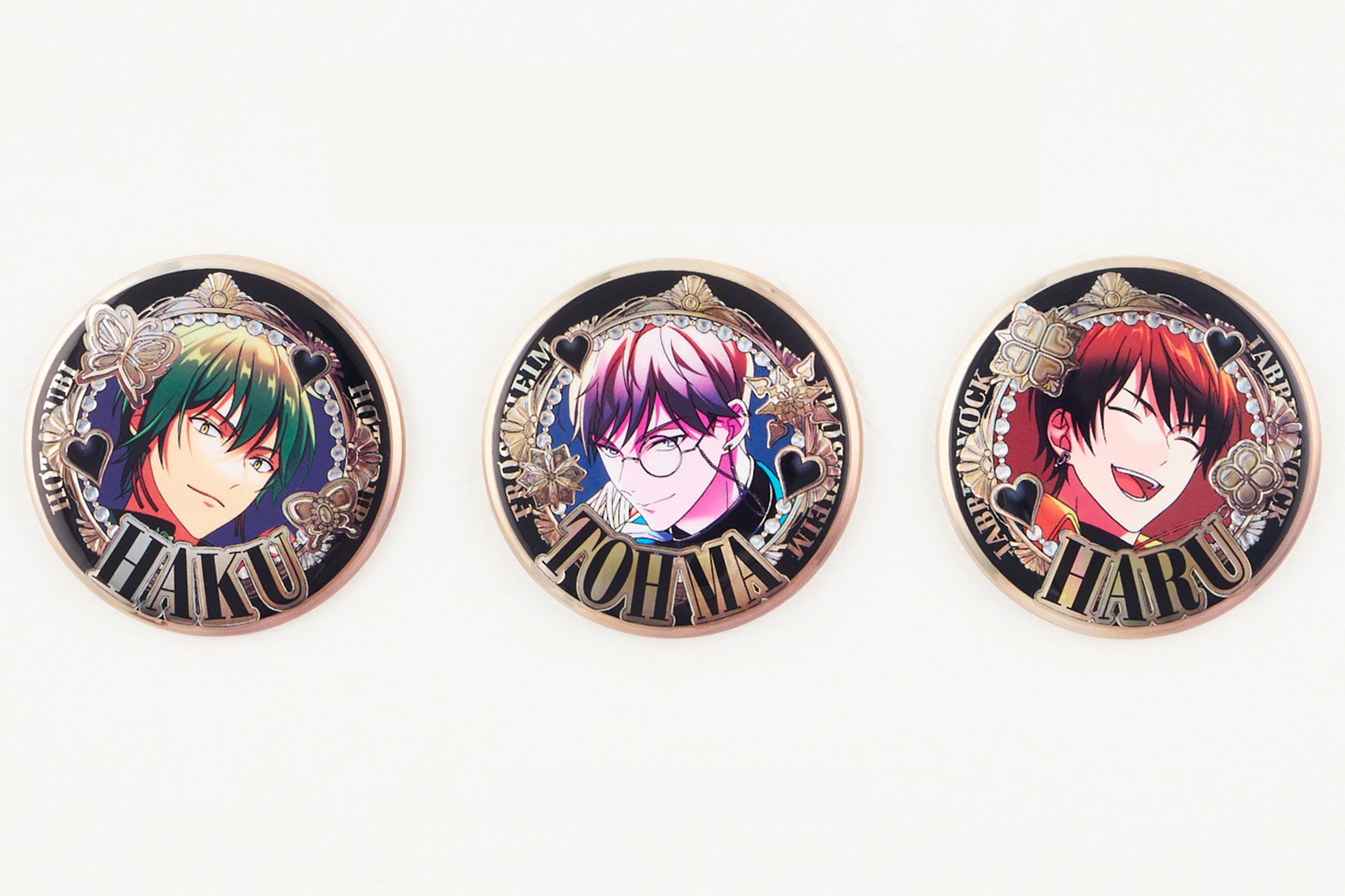 東京ディバンカー 東ディバ MD1 特典 メタル 缶バッジ 御堂亜嵐 2個セット