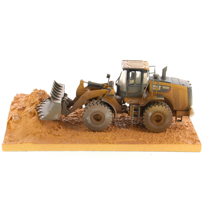 1:50 Cat 966M Weathered Wheel Loader — Diecast Masters America