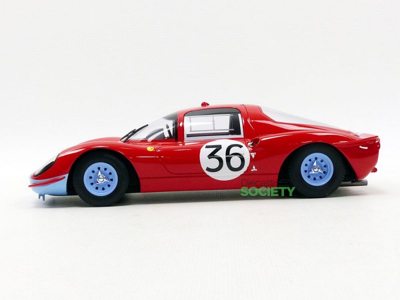 CMR New 1:18 Ferrari Dino 206S 24h LeMans • DiecastSociety.com
