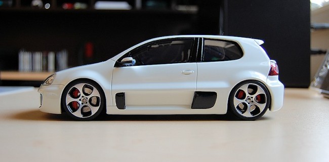 REVIEW: OttOmobile Volkswagen Golf W12-650 • DiecastSociety.com