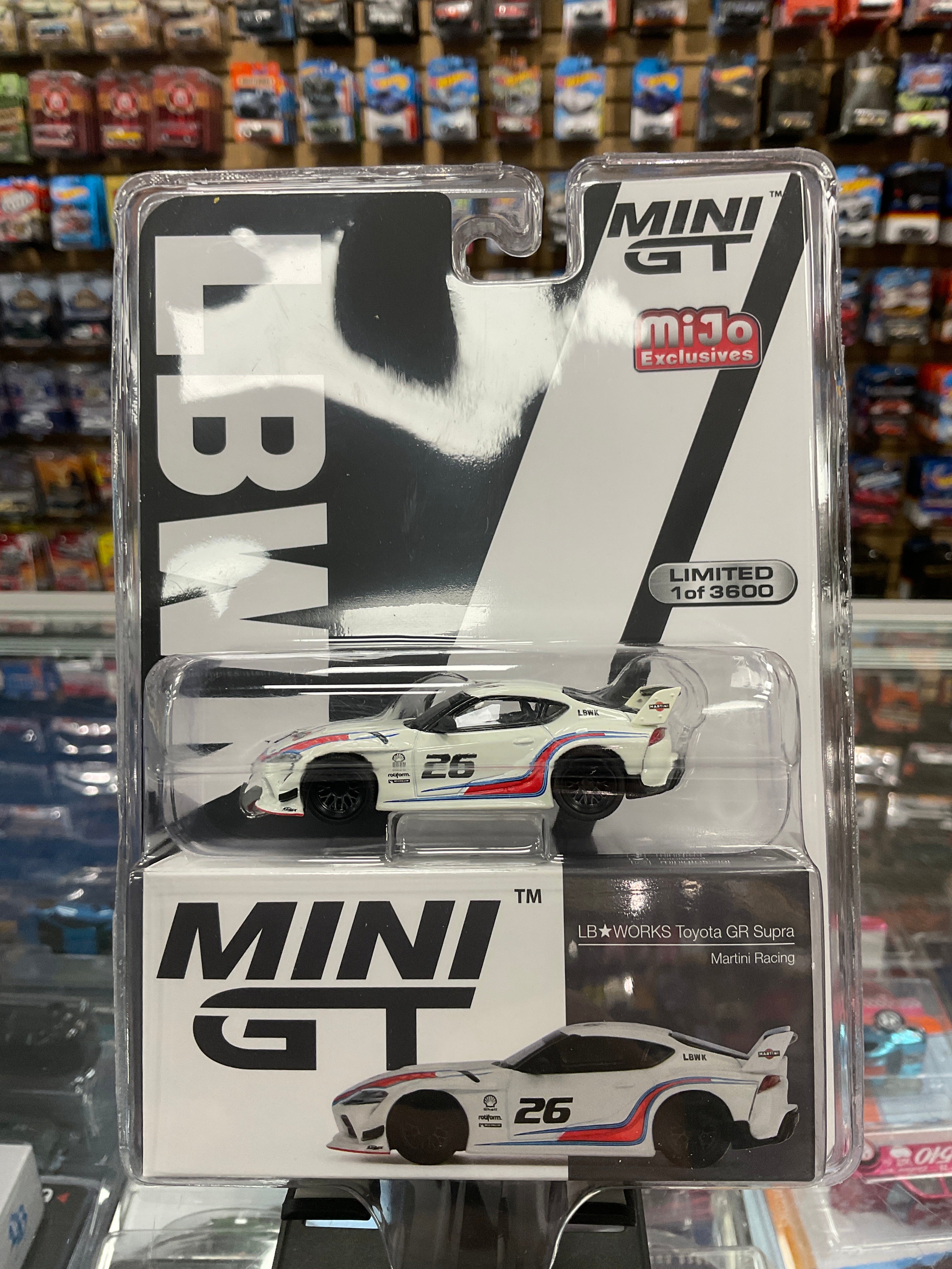 MiniGT 296 LB Works Toyota GR Supra Martini Racing – Diecastz