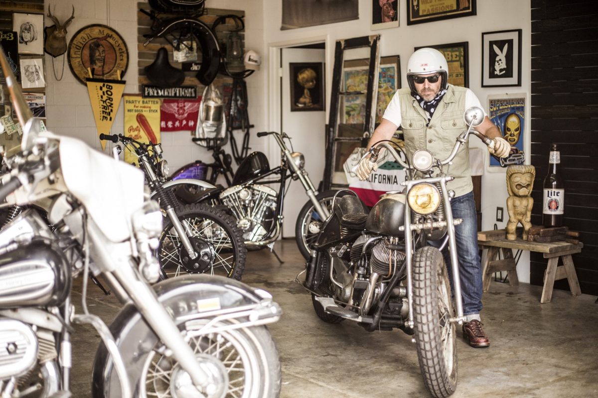 ビンテージ デビル スパイス チリパウダー バイカー ハーレー ガレージ