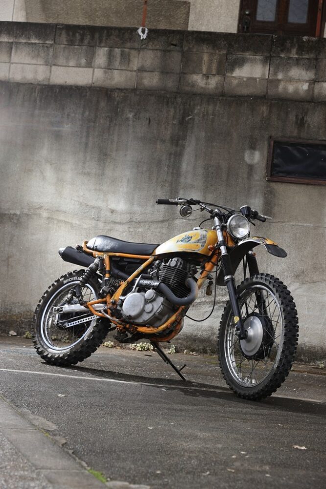 SR400 エイジングペイント MOTOR ROCK SR400/500用 エイジング塗装済み