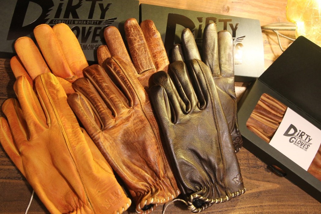 使い続けることで完成する本革レザーグローブ「DIRTY GLOVES」発売