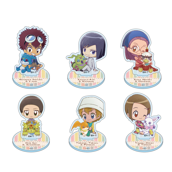 デジモンアドベンチャー02 ハイブリッドアクリルスタンド 全6種