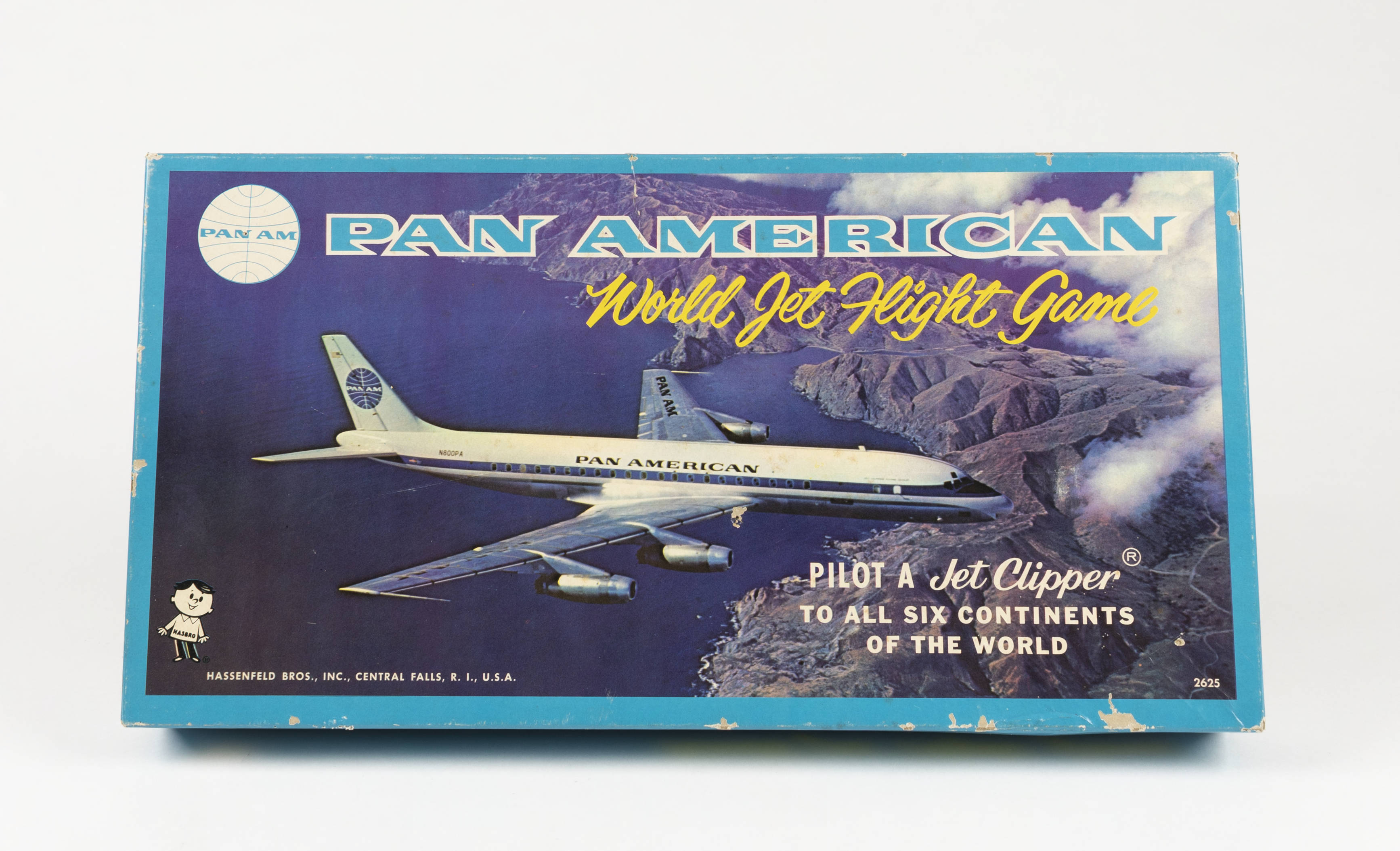 Pan American world jet flight game: pilot a Jet Clipper to all six