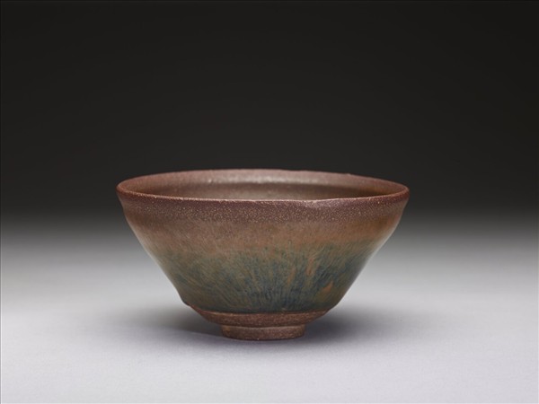 中国古美術 宋建窯 刻詩文兔毫盞 詩文刻紋 茶碗 茶道具 骨董逸品 古