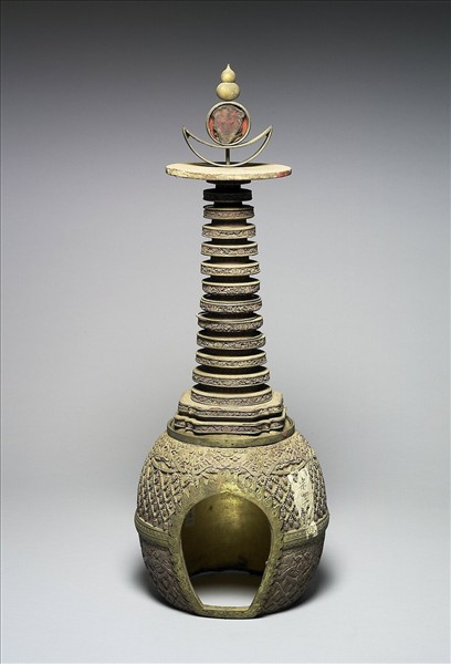 竹雕竹林七賢筆筒- 故宮