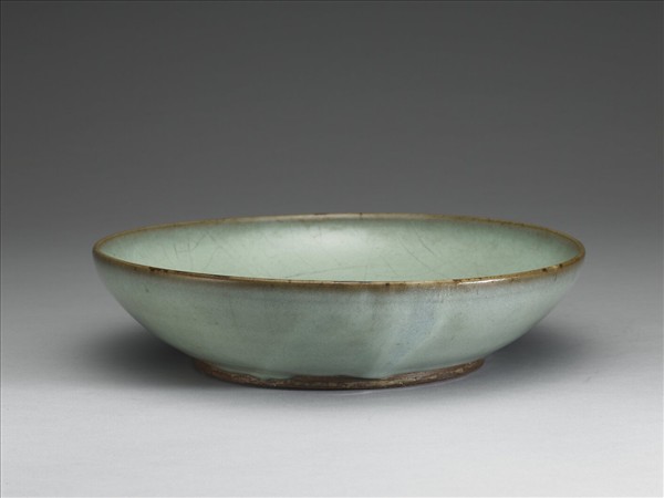 金から元時代 鈞窯 月白釉観音浄瓶 旧家蔵出し 窯変釉 唐物(C-44) 販売