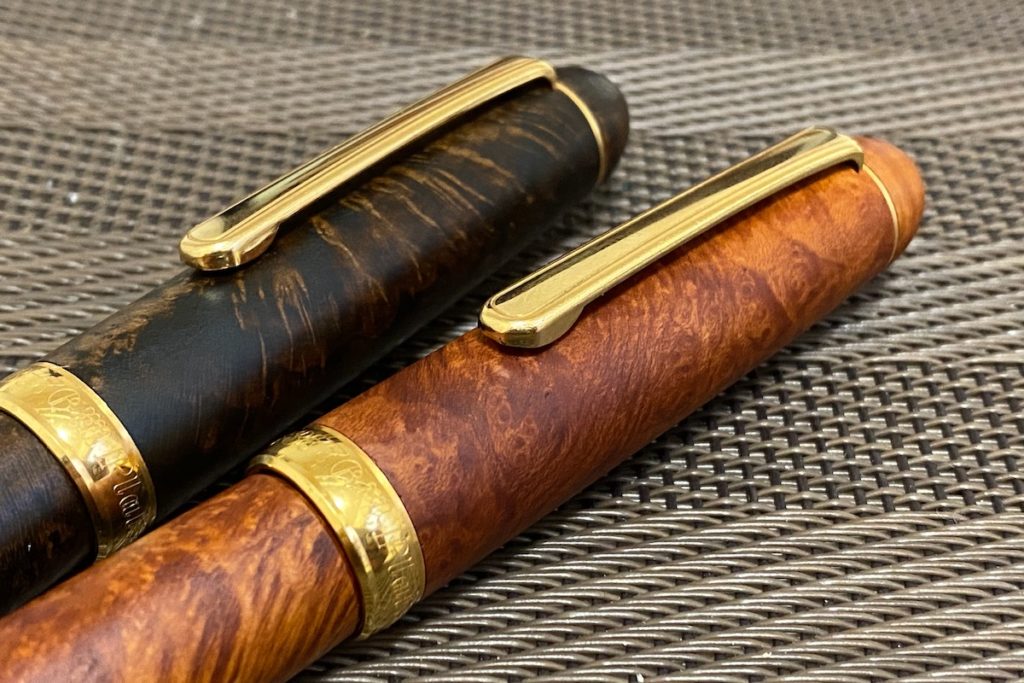 プラチナ万年筆 ブライヤー】素材の素晴らしさ・変化の楽しさを